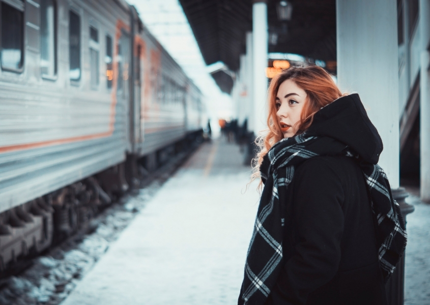 12604 Провожая поезд..., Фотография Фотографа Сокол Андрей в Красноярске