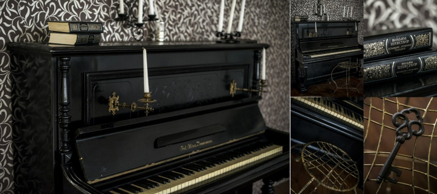 2019 Старинное пианино, с..., Фотография Фотостудии ARTHOUSE в Перми